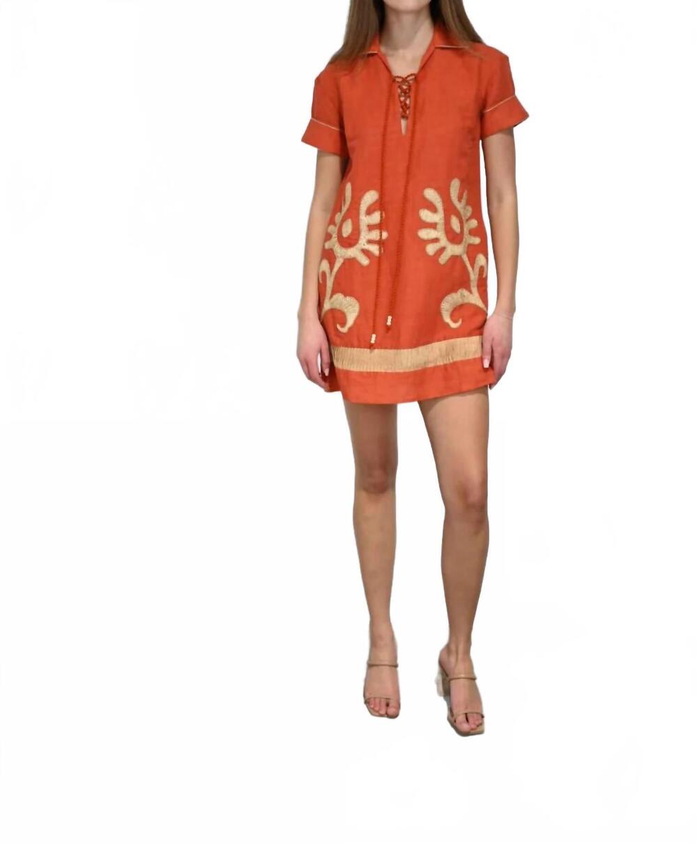 NEW NEVER A WALLFLOWER florentine mini dress in oaxca rafia